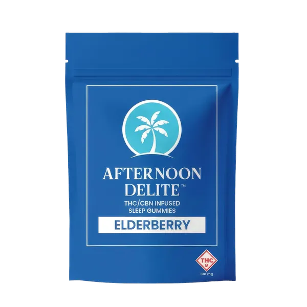 Missouri Elderberry THC and CBN sleep gummy package