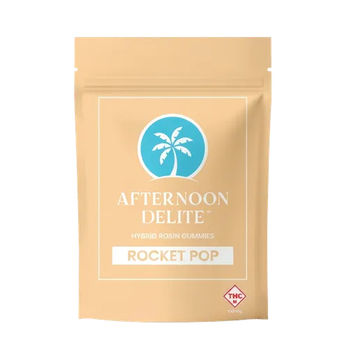Missouri Rocket Pop hash rosin gummy package